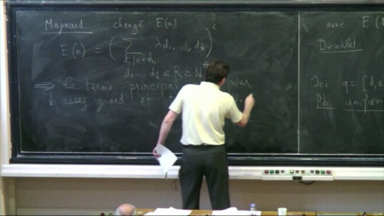 [1084] Écarts entre nombres premiers, et nombres premiers dans les progressions arithmétiques