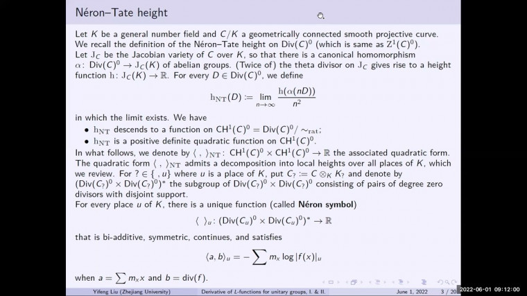 Derivative of L-functions for unitary groups (1/3)