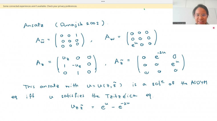 Anti-self-dual Equations and Integrable Systems (4/4)