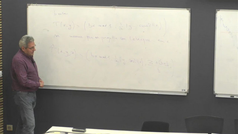 Dimension de Hausdorff du graphe des fonctions de Weierstraß