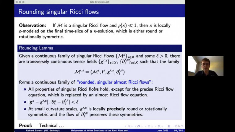 Uniqueness of Weak Solutions to the Ricci Flow and Topological Applications 4