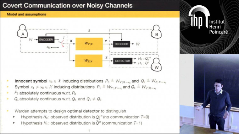 Covert Communication over Noisy Channels : Towards Stealth Networks