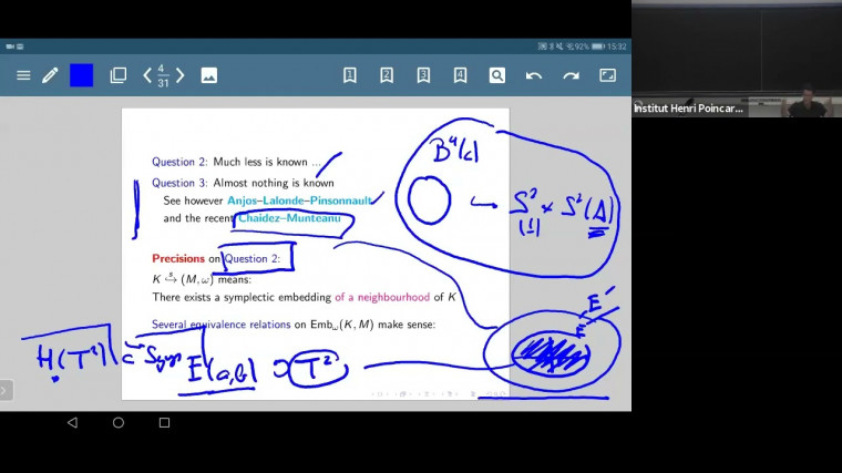 Symplectically knotted cubes