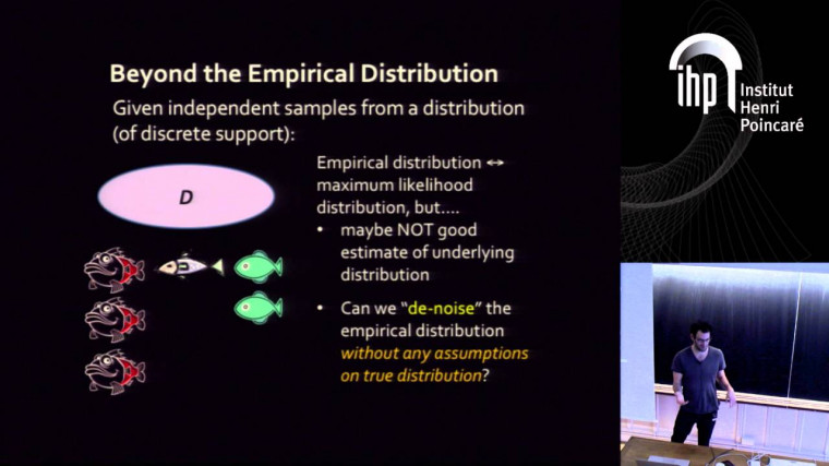 When your big data seems too small: accurate inferences beyond the empirical distribution 1/2