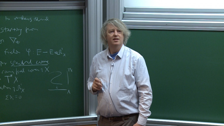 Pre-buildings as sheaves on the site of enclosures