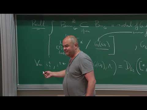 The Langlands Program and the Moduli of Bundles on the Curve (3/3)