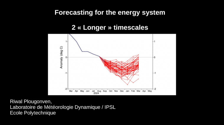 Forecasting for the energy system (2 « Longer » timescales)