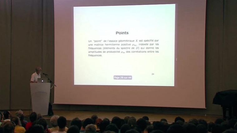 Boson de Higgs et structure fine de l'espace temps