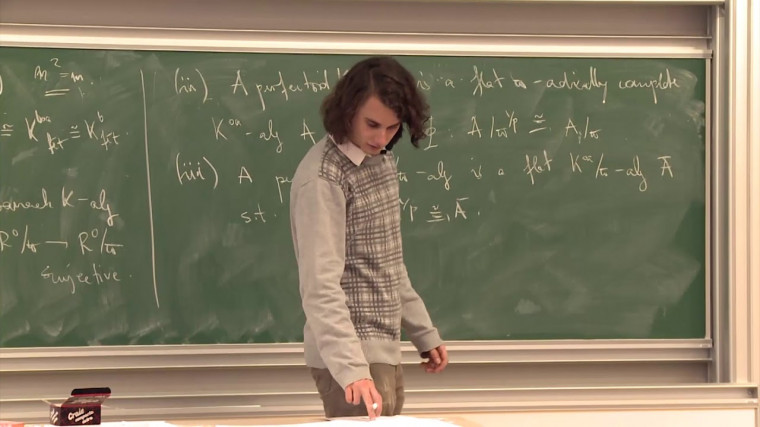 3/6 Perfectoid Spaces and the Weight-Monodromy Conjecture