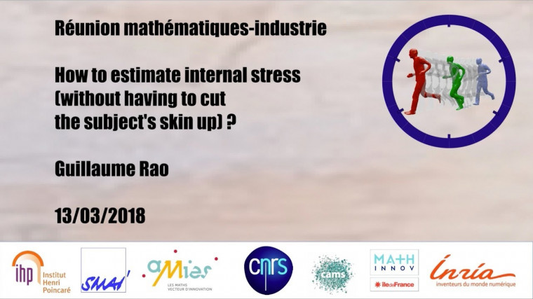 How to estimate internal stress (without having to cut the subject's skin up) ?