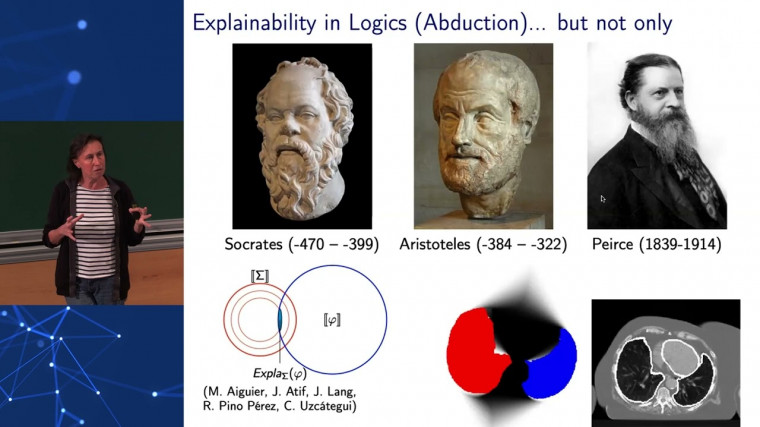 Hybrid AI for Knowledge Representation and Model-based Image Understanding - Towards Explainability