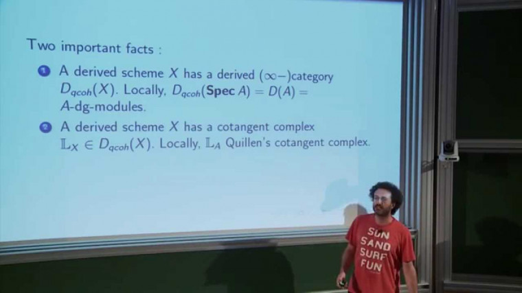 Deformation quantization and derived algebraic geometry