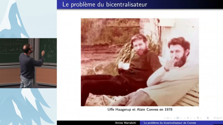 Le problème du bicentralisateur de Connes