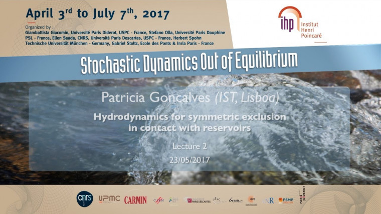 Hydrodynamics for symmetric exclusion in contact with reservoirs 2/3