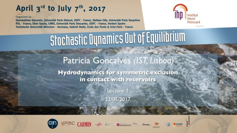 Hydrodynamics for symmetric exclusion in contact with reservoirs 1/3