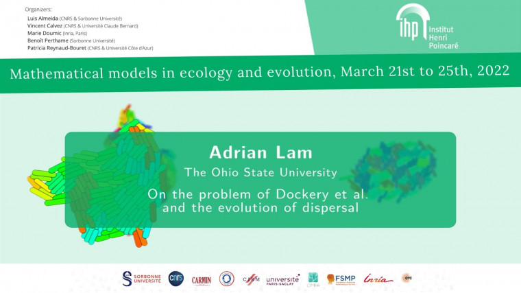 On the problem of Dockery et al. and the evolution of dispersal