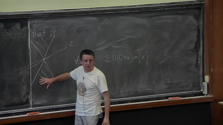 Introduction to minimal surfaces and finite perimeter sets (Part 5)