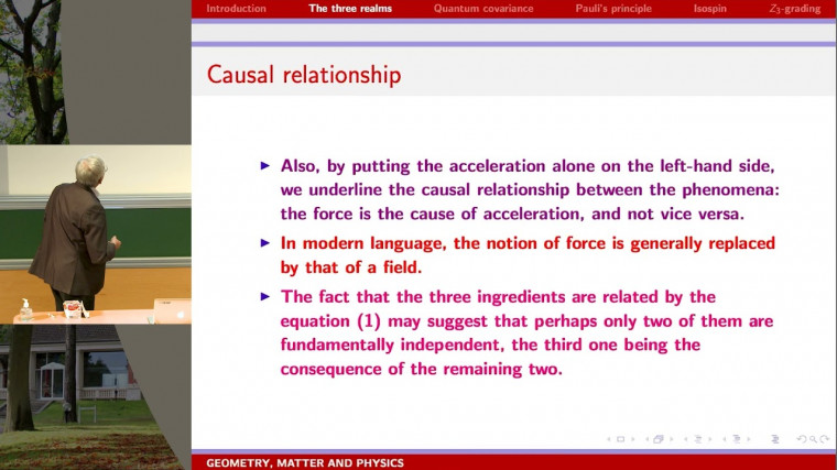 Geometry, Matter and Physics