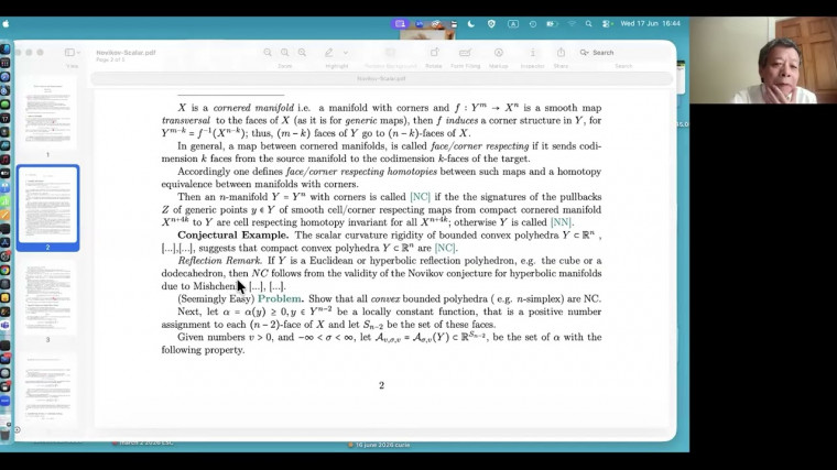 Novikov Conjecture and Scalar Curvature with Corners