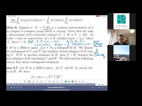 Ergodic theory and unitary representations (part 3/4)