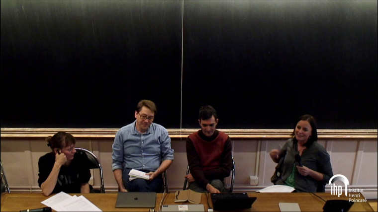 Table ronde - resultats et problème en histoire des sciences mathématiques