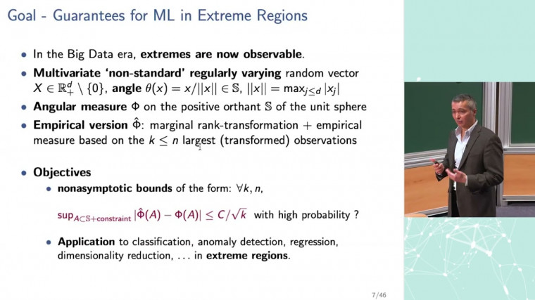 Weak Signals: machine-learning meets extreme value theory
