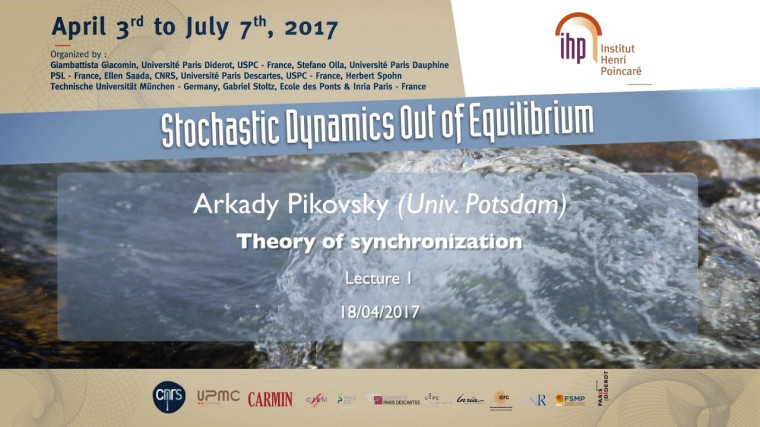 Theory of synchronization 1/3