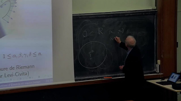 Bulles de savons, équations d'Einstein et structure de l'espace temps