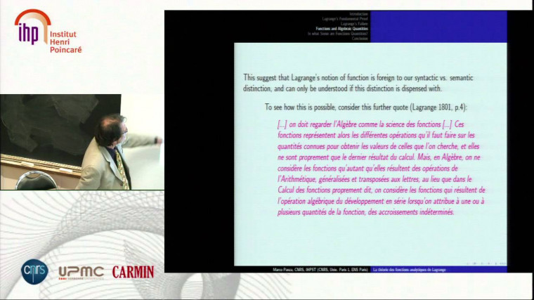 La théorie des fonctions analytiques de Lagrange
