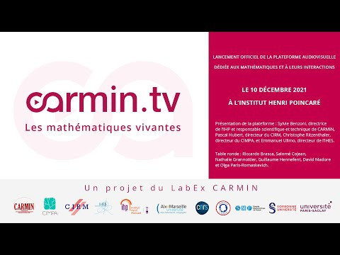 CARMIN.TV : Lancement de la plateforme et table-ronde