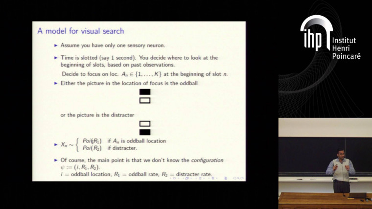 Learning to detect an oddball target