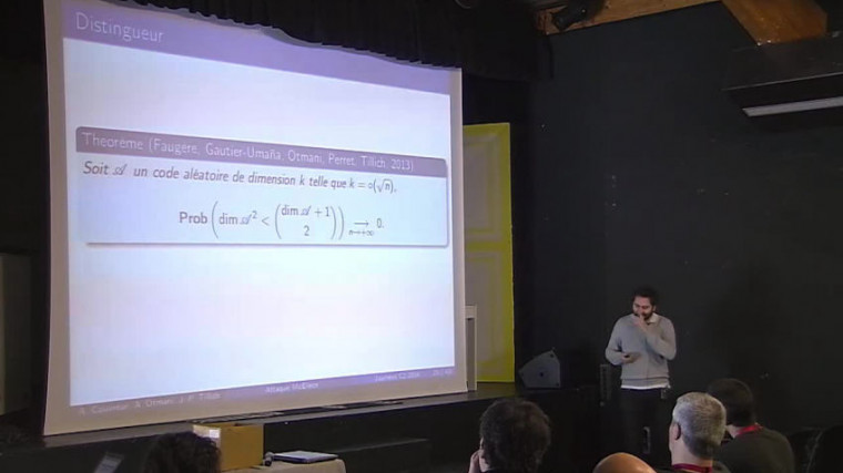 Comment domestiquer les codes de Goppa sauvages?