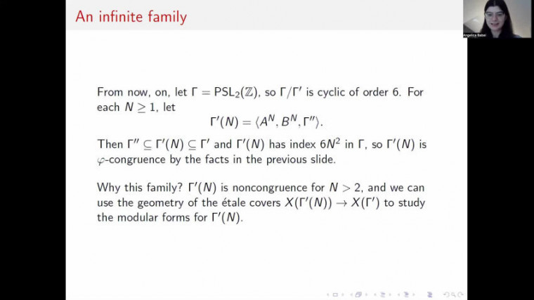 A family of $\phi$-congruence subgroups of the modular group