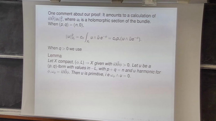 The curvature of (higher) direct images