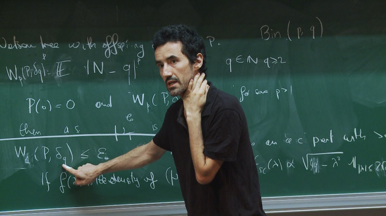 2/3 Spectrum of random graphs