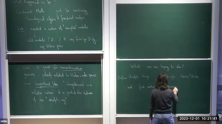 Analytic Stacks (12/29)