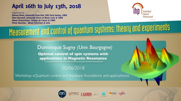 Optimal control of spin systems with applications in Magnetic Resonance