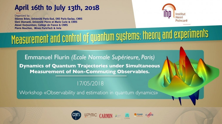 Dynamics of Quantum Trajectories under Simultaneous Measurement of Non-Commuting Observables.