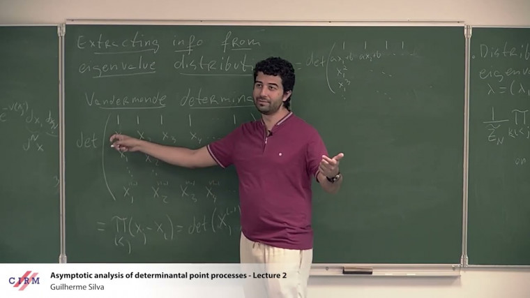 Asymptotic analysis of determinantal point processes.  (2/4)