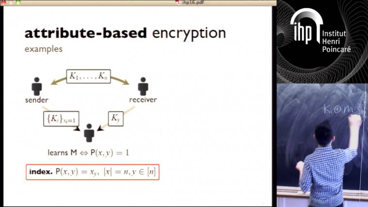 Functional Encryption and Information-Theoretic Cryptography