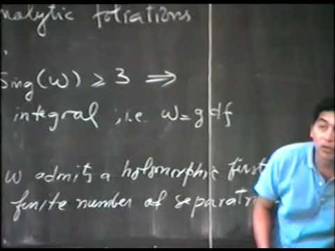 Singularities of holomorphic foliations