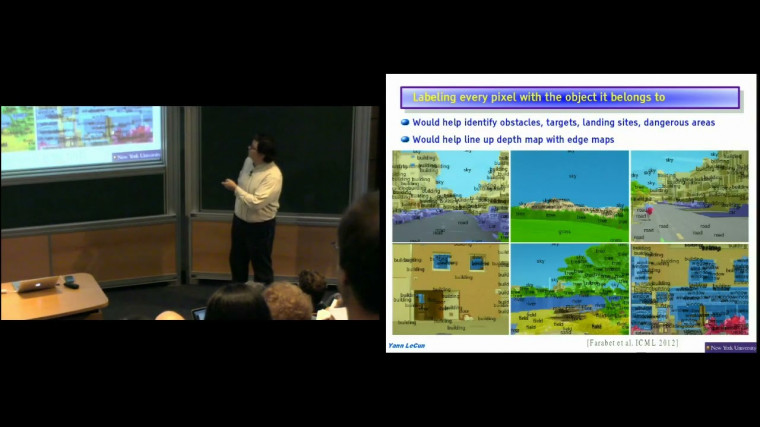 Learning hierarcical representations for natural signals