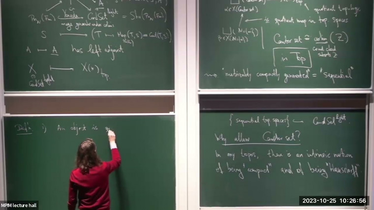 Analytic Stacks (3/29)