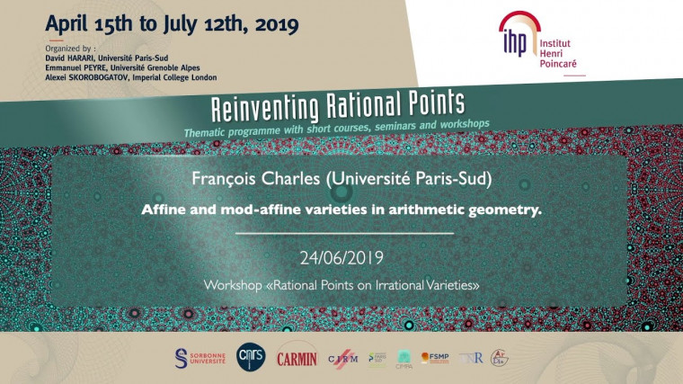 Affine and mod-affine varieties in arithmetic geometry