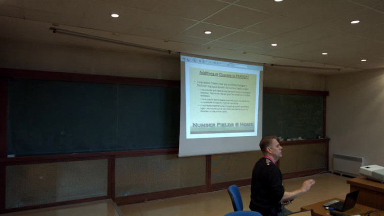 A number field database