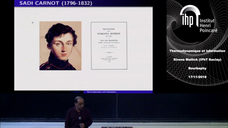 Thermodynamique et information