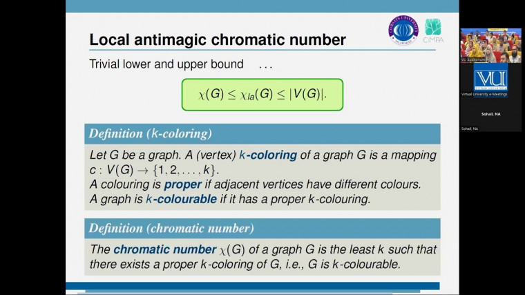 Colourings and Labelings of Graphs (3/4)
