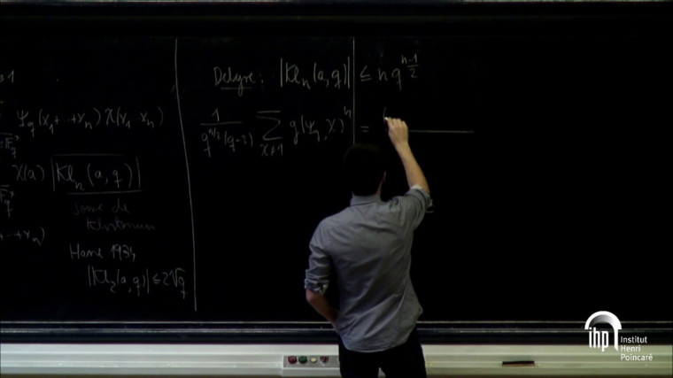 [1141] Équidistribution de sommes exponentielles