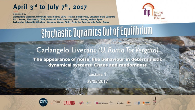 The appearance of noise like behaviour in deterministic dynamical systems 1/3