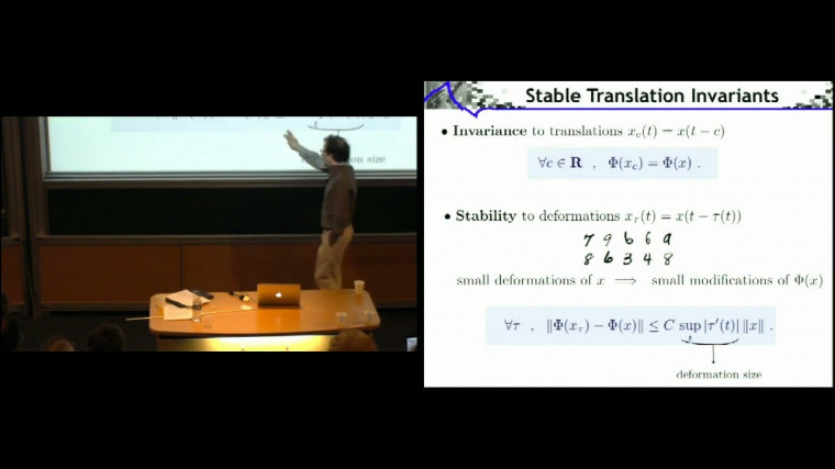 Invariants for sound classification